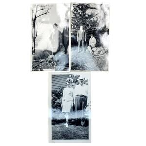 3 Vtg Daddies Girl Father & Daughter Original Monochrome Photography Found